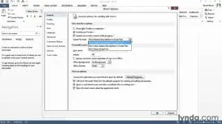 Word 2013 [Essential Training] - Changing general Settings 14/14P1
