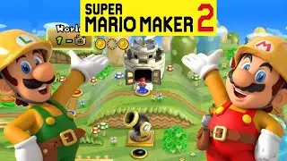 New Super Mario Bros. Wii: World 1 Remade in Super Mario Maker 2