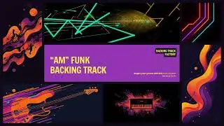 Am Funk Backing Track | Tight Groove for Guitar, Bass & Keys #funk #backingtrack