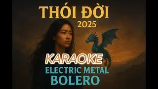 Karaoke Thói Đời 2025 Electric Metal Rock Bolero Version Tác giả : Trúc Phương