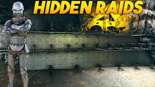 SOLO Raiding Extremely Hidden Locations For Huge Loot - ARK