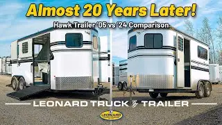 20 Year Old Horse Trailer vs. Brand New Horse Trailer - Hawk Trailers