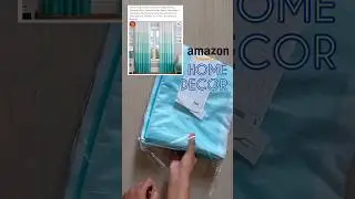😍 Curtains from Amazon under 1000 | Amazon Finds #shorts #haul #unboxing #amazon #viral  #homedecor