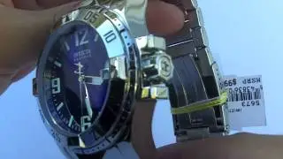 Invicta Watch Men's 5673 Reserve Excursion Collection Swiss Made Stainless Steel