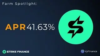 VyFi - VYFINANCE $VYFI . $STRIKE -Strike Finance 42%APR on VYFI.IO Derivatives platform on Cardano.