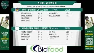 Marist Brothers Cricket Club v Goonellabah Workers Sports Cricket Club