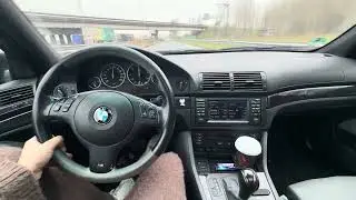 Legendary BMW E39 530D Touring | M-Pack Individual | Highway Pulls POV Full Throttle Autobah #e39m5 