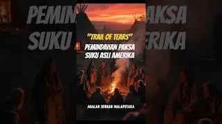 Trail Of Trails: Pemindahan Paksa Suku Asli Amerika#TrailOfTears#TragediSejarah #FaktaSejarah#Shorts