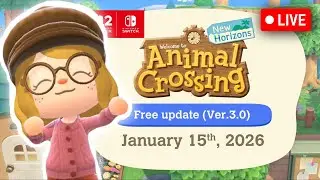 🔴ANIMAL CROSSING 3.0 UPDATE!!!