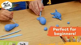 How to make a dolphin out of clay
