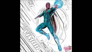 Wanda The Vision Coloring pages, Satisfying Art #53, Colored The Vision, #ColorGoArt