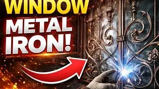 Metal iron window #windows #ksaworks #decoration #artworks 