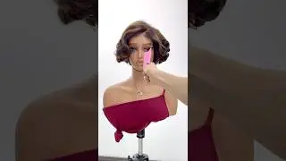 get 56% off today!🔥8 inch mature boss 4x4 glue less wig😘#tianahair #wigs #humanhair #curls #fyp