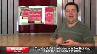 Boxshot King Bonus for Boxshot King