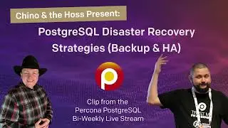 PostgreSQL Disaster Recovery Strategies, From Backups to HA - PostgreSQL Tutorial