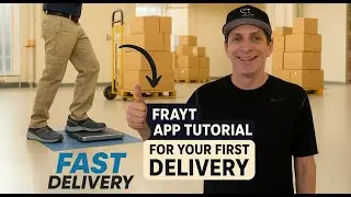 Frayt App Tutorial for Your First Delivery