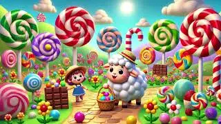 Baa Baa&rsquo;s Candy Garden 🍭🐑🌸 &mdash; A Sweet and Silly Song Adventure! 🍬|Nursery Rhymes & Kids Songs