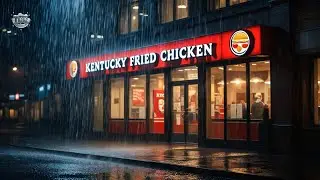 Kentucky Fried Chicken Rain | ASMR Rain | Relaxing Ambience