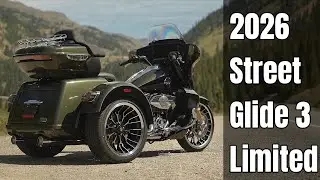 New 2026 Harley-Davidson Street Glide 3 Limited - Full Review and Walkaround