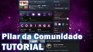 ⚪️ TUTORIAL STEAM - PILAR DA COMUNIDADE - COMO CHEGAR AO N&Iacute;VEL 10