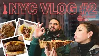 HAMBURGUESAS, HOT DOGS, COOKIES, TACOS - Comida rápida en NEW YORK - NYC VLOG 2022 (PARTE 2)