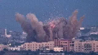 Dozens of airstrikes in retaliation for Hamas rocket fire