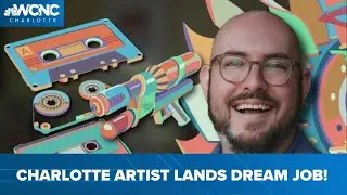 Charlotte artist goes from working in secret to being a Lego designer