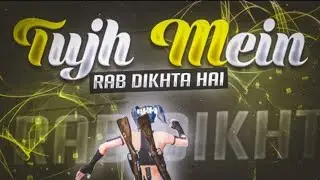 TUJH MEIN RAB DIKHTA HAI 🥀|| PUBG LITE BEAT SYANC MONTAGE