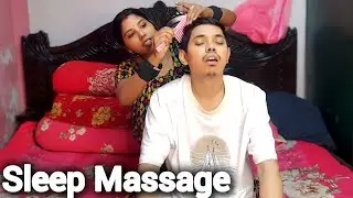 Sleep Massage for Overthinking Mind | Gentle ASMR Therapy 😴💆‍♀️