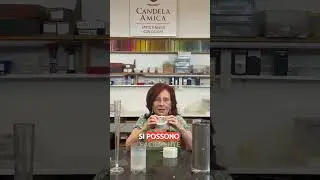 Gli stampi in silicone possono essere tagliati a met&agrave; oppure interi #candlemaking #candelamica