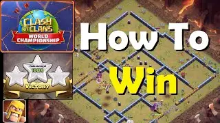 How to 3 Star Clash Worlds June Qualifier Challenge (Clash of Clans)