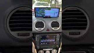 Обновите свой автомобиль с портативной беспроводной стереосистемой SCUMAXCON 10,26 дюйма с поддер...