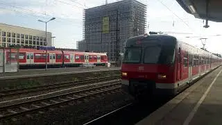 [Sound] BR 420 S-Bahn Köln S19 von Au (Sieg) bis Köln/Bonn Flughafen