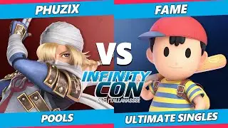Infinity Con 2021 - Phuzix (Sheik) Vs. Fame (Ness) SSBU Ultimate Tournament