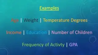 Ratio Variables