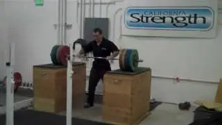 Donny Smokes a 210kg Jerk