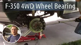 2002 Ford F-350 4WD front wheel hub bearing