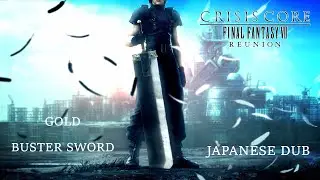 Crisis Core Final Fantasy VII/7 Reunion - All CG Anime Cutscene Original Japanese Dub Voice Ver1 HD