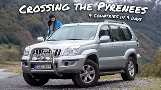 Шторм уничтожает лагерь &mdash; Пересечение гор Toyota Prado &mdash; 9 СТРАН ЗА 9 ДНЕЙ &mdash; ЭП 08