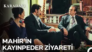 Mehmet Saim, Mahir ve Feride'yi Evinde Kabul Etti - Karadayı