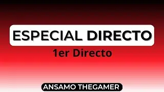 1er intento de Directo. XD. MI PRIMER DIRECTO. MadFut 23, Pacybits 18, Pokemon GO, etc...
