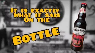 Rip snorter amber bitter 5% - Hogs back brewery - review No. 1829