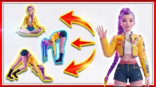 Stretch Like Rumi | Yoga with KPop Demon Hunters | Yoga for Flexibility & Fun