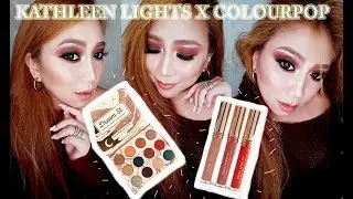 Kathleen Lights X Colourpop Dream St and Dream Team Review, Swarches and Tutorial 🌟😍💖