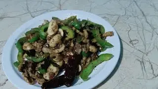 Mushroom pepper fry recipe| how to make Crispy pepper&bull;&bull;&bull;&bull;