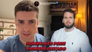 Homem n&atilde;o pode parecer coitado