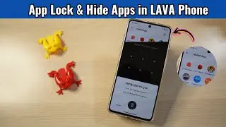 Best & Easy Way to App Lock & Hide Apps in Lava Phone - Ft. Lava Play Ultra 5G | Amazon BFCM Sale