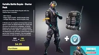FORTNITE ROGUE AGENT STARTER PACK RELEASE DATE CONFIRMED! (FORTNITE STARTER PACK)