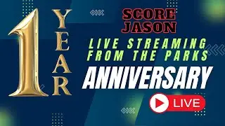 How Much Did YouTube Pay Me my First Year? - Celebrating 1 Year of Streaming from the Parks 📱