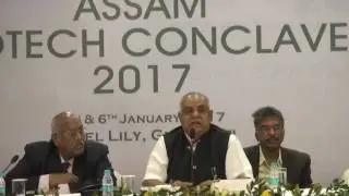 Shri. K.M. Hanumantharayappa, Chairman, Central Silk Board speaks about Assam Silk at ABC2017.